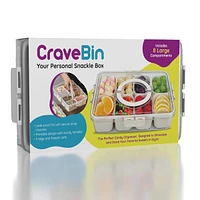 CraveBin Snackle Box Portable Snack Bin