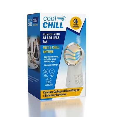 Cool Chill: Bladeless Humidifying Fan