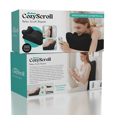 CozyScroll Phone Support Pillow