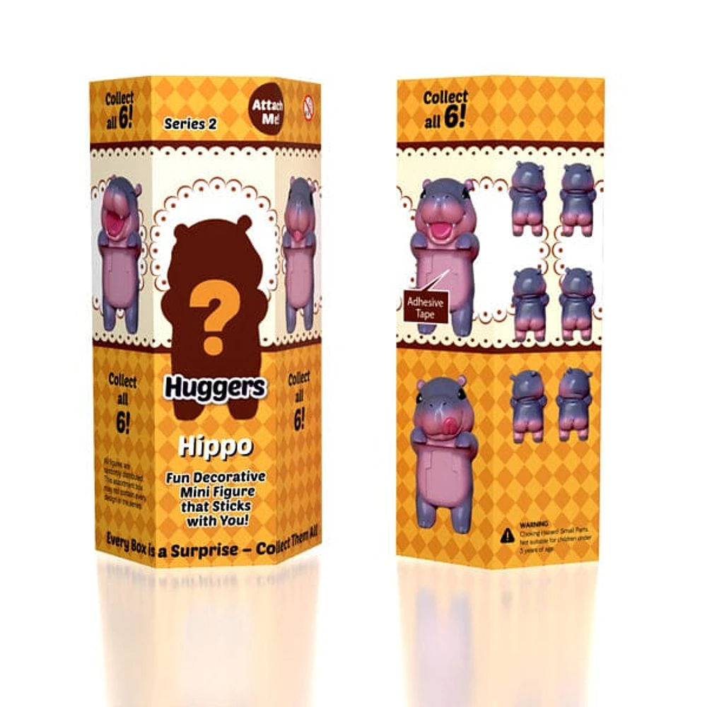 Hippo Huggers: The Phone Hugging Animals Collectable Figurine Blind Bag (1pc)