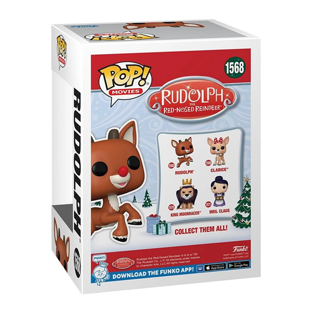 Funko Pop! Movies: Rudolph - The Red Noses Reindeer (60th Anniversary) Flying Figure