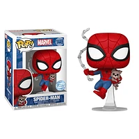 Funko Pop! Marvel: Spider-Man with Sandwich The Dog Figure