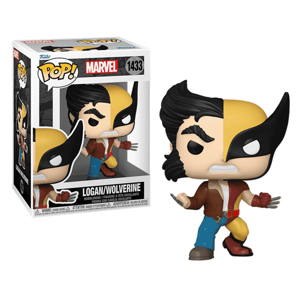 Funko Pop! Marvel: Split - Wolverine/ Logan Figure