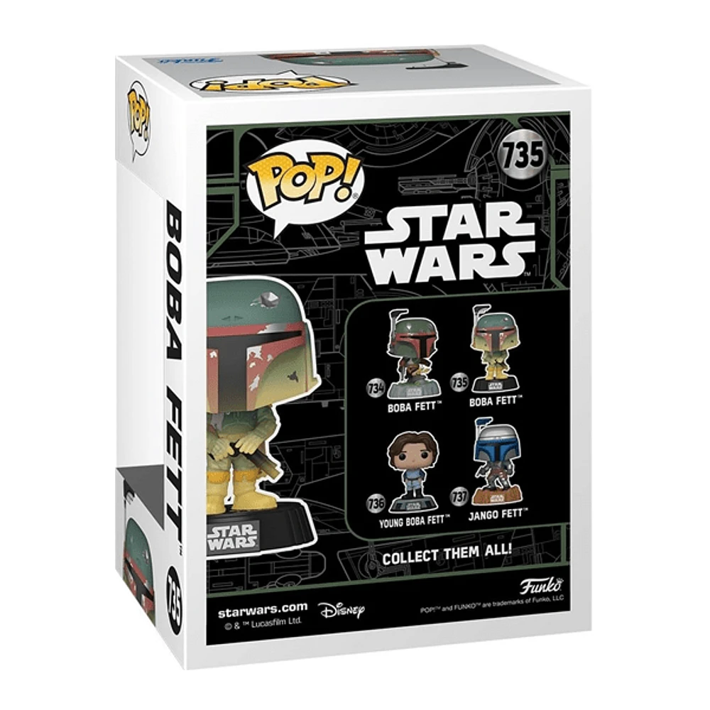 Funko Pop! Star Wars: Boba Fett with Rifle (Glow) Figure