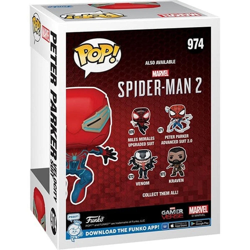 Funko POP! Games: Spider-Man 2 - Peter Parker in Velocity Suit