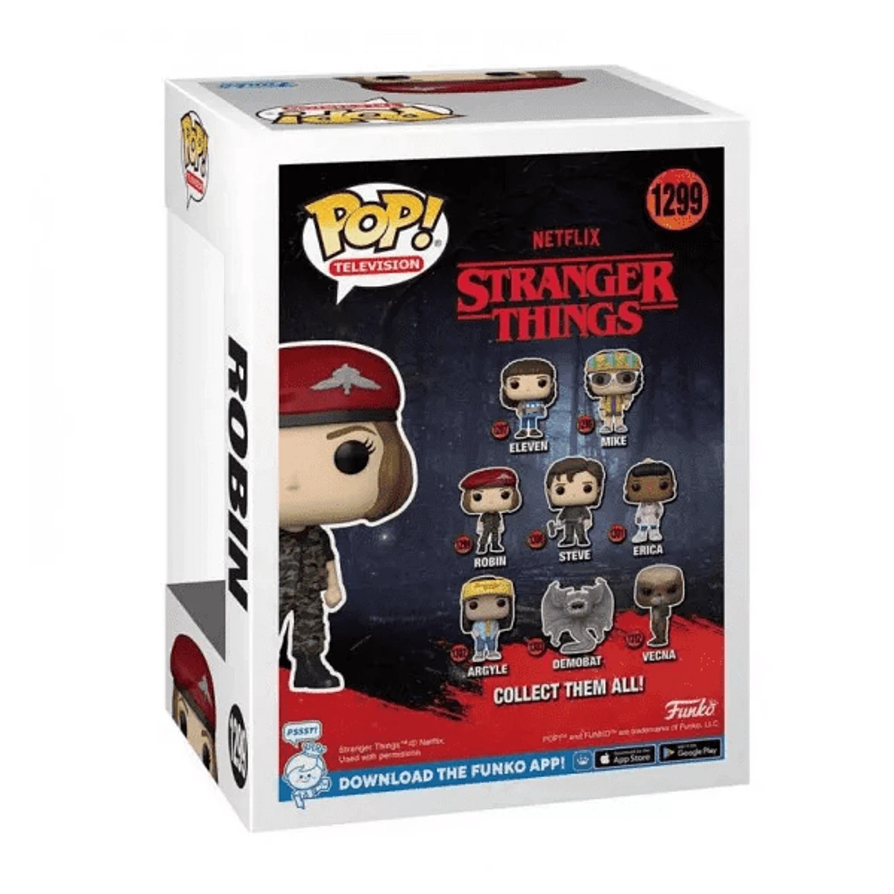 Funko Pop! TV: Stranger Things – Hunter Robin Figure