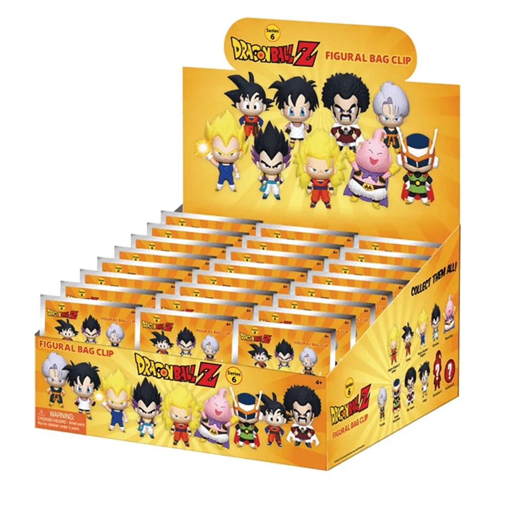 3D Anime: Dragon Ball Z Foam Blind Bag Clip Series 6 (1pc)