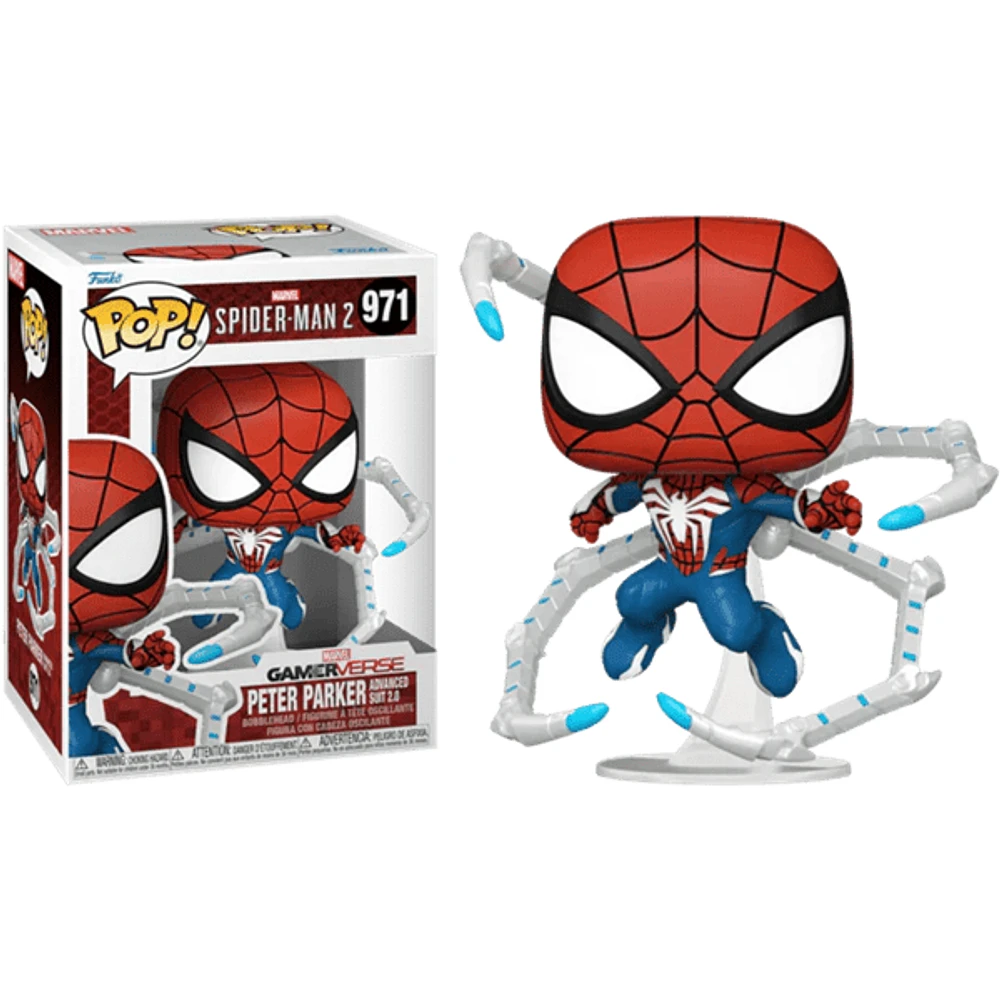 Funko POP! Games: Spider-Man 2 | Peter Parker Advanced Suit 2.0