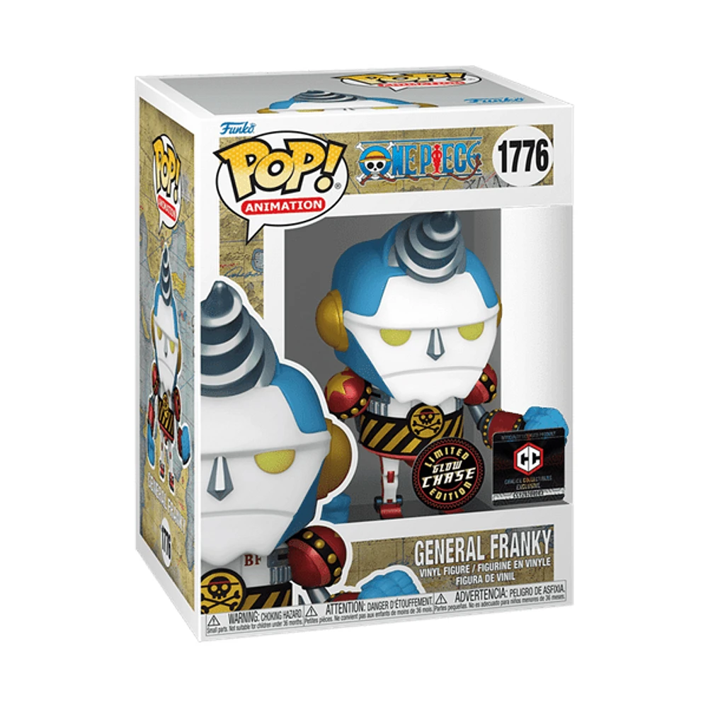 Funko Pop! One Piece - General Franky with Chase Exclusive (Style May Vary)