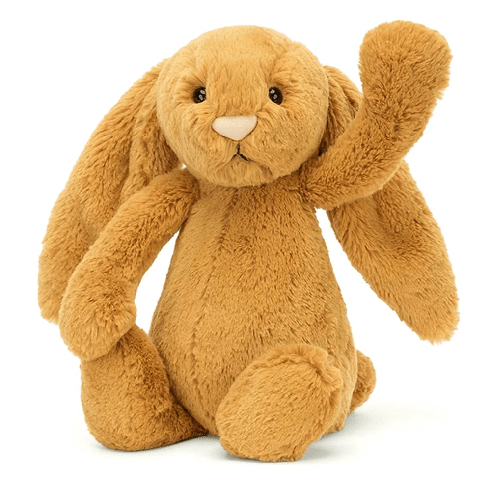 Jellycat: Bashful Golden Bunny Stuffed Animal - Medium