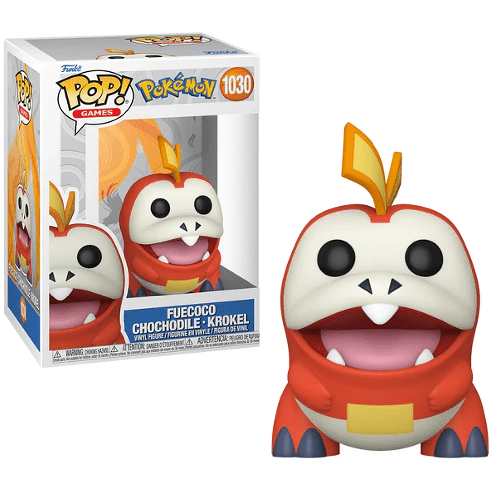 Funko Pop! Games: Pokemon - Fuecoco Vinyl Figure