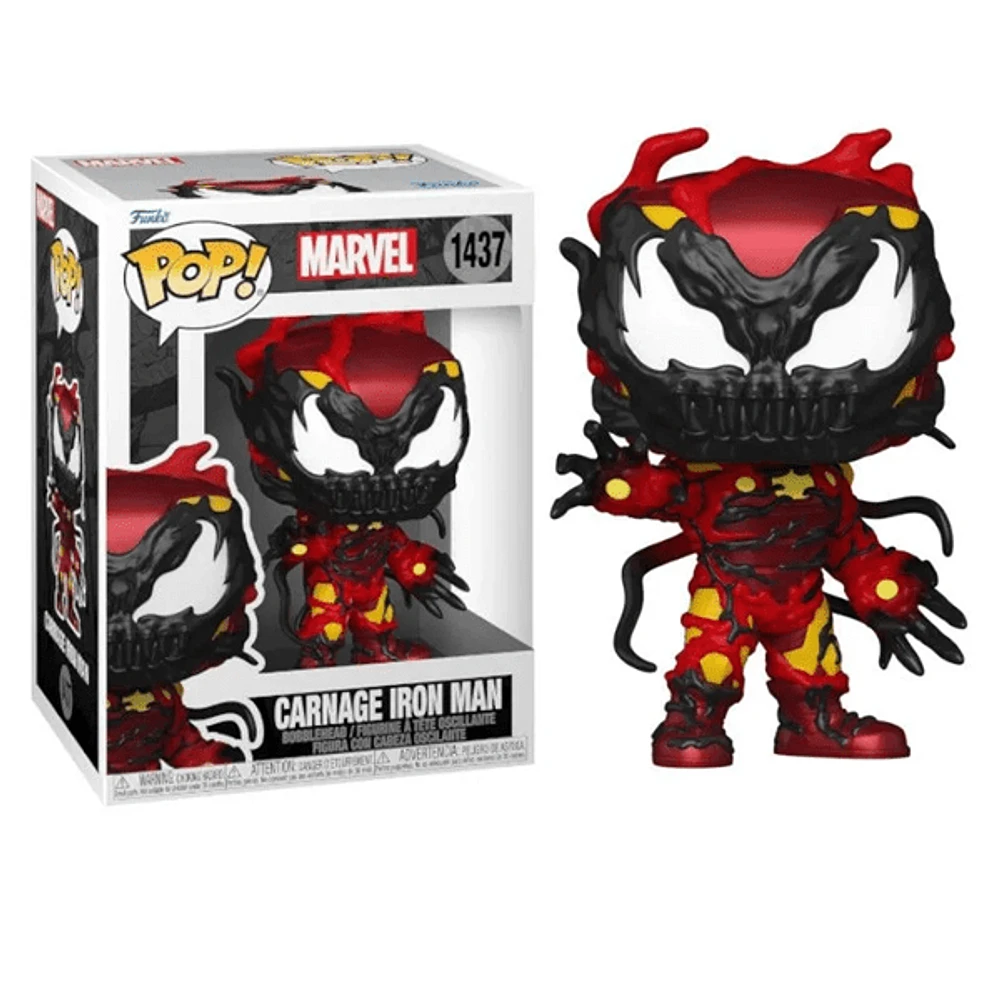 Funko Pop! Marvel: Carnageized - Iron Man Vinyl Figure