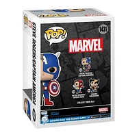 Funko Pop! Marvel: Split - Captain America/Steve Rogers Figure