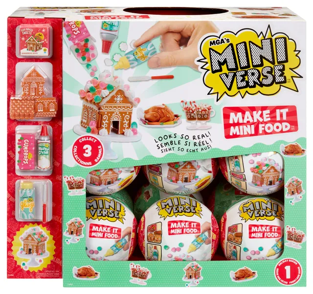 Claire's Mini Verse™ Make It Mini Food™ Blind Bag - Styles May Vary