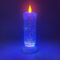 Festive Nights: LED Glitter Candle & Angel