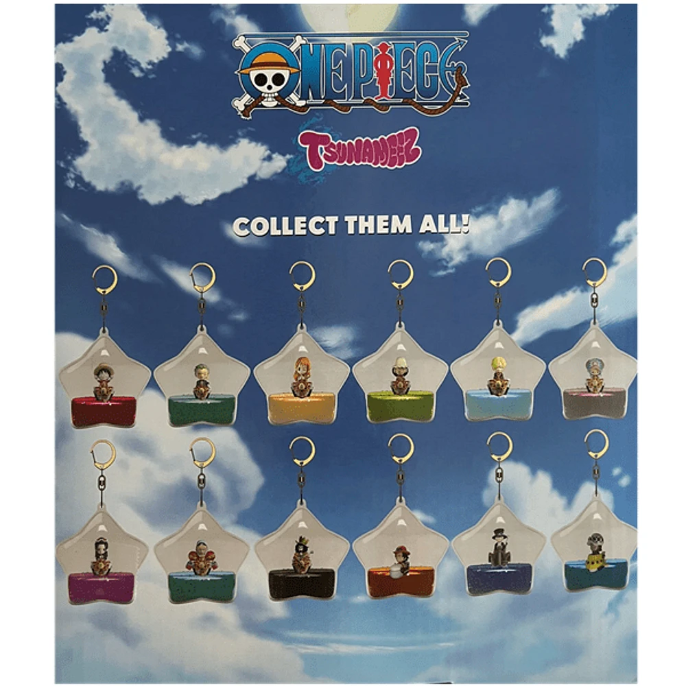 One Piece: Tsunameez Acrylic Figure Charm Blind Bag Keychain (1pc)