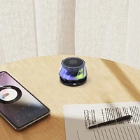 Sonic Vibes: Portable Magnetic Speaker with RGB Lights