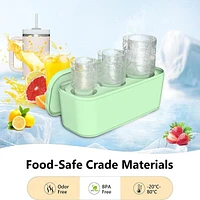 HydriEase Cup Ice Mold: Sip Effortlessly with Perfect Center Hole