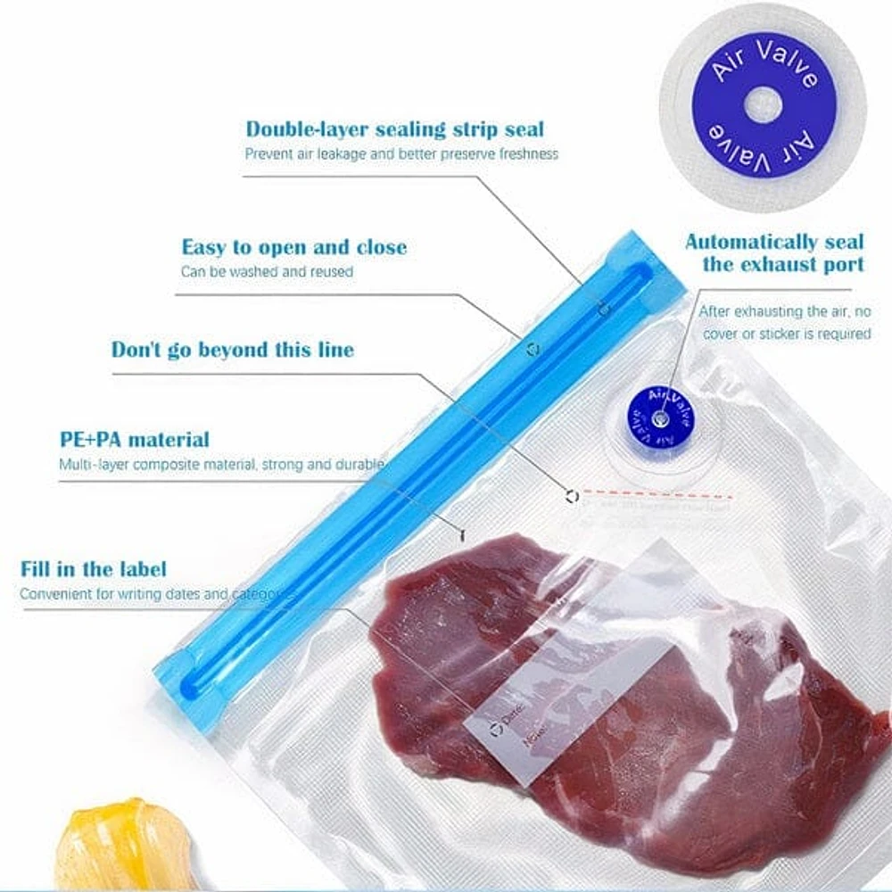 ProKitchen Sealtastic - 4-in-1 Food Vacuum Sealer with built-in heat sealer