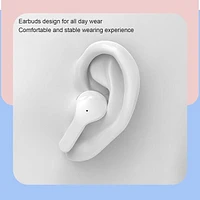 TWS - Wireless Earbuds With Digital Display and Transparent Case