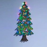 FunkyFir - New Felt Wall Christmas Tree 63" (160cm)