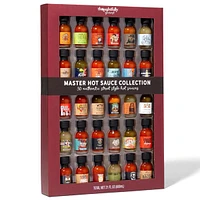 Thoughtfully Gourmet: Hot Sauce Collection Sampler Set (30pk)