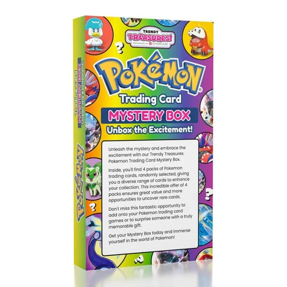 NEW! Trendy Treasures: Pokémon TCG Mystery Box | Exclusively At Showcase!