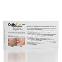 KojicLux: Lemon Turmeric Kojic Soap Bars (3pk)