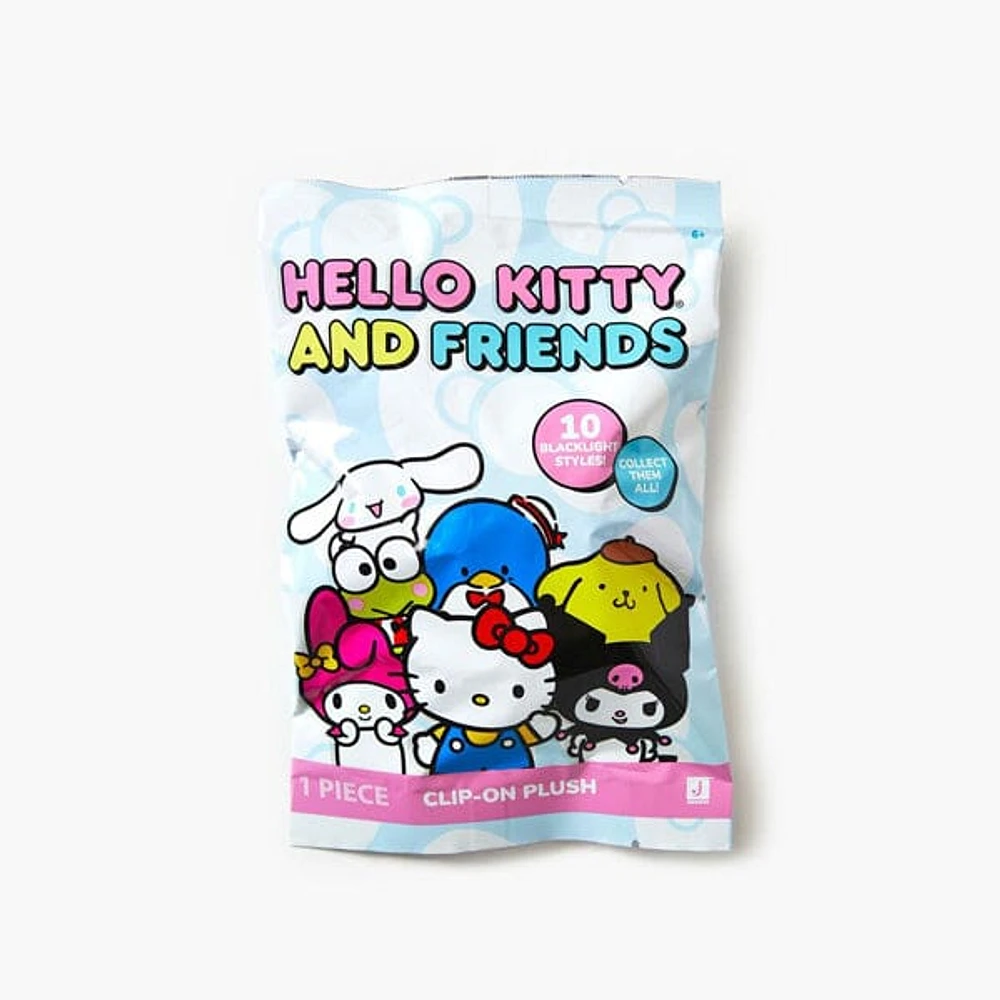 Hello Kitty & Friends: 3-inch Blacklight Bag Clips | Ships Assorted