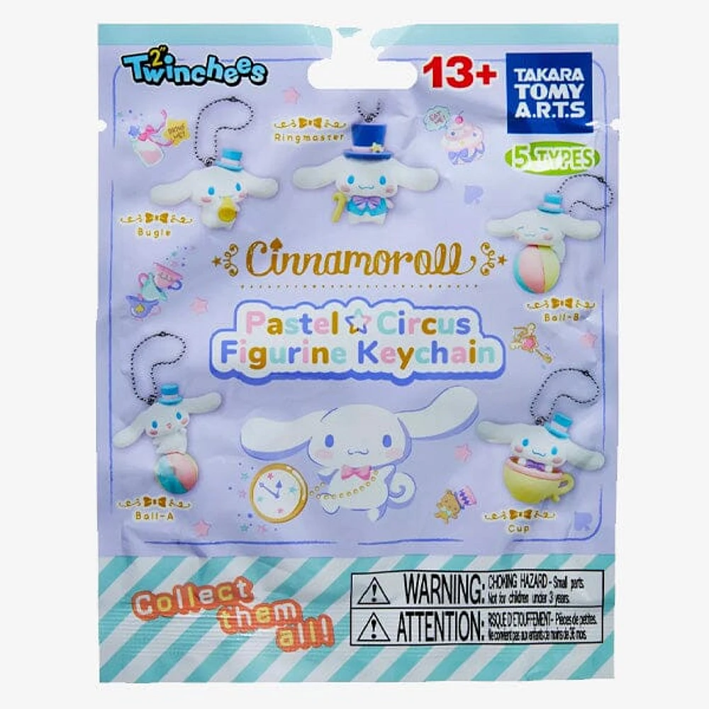 Sanrio's Hello Kitty & Friends: Cinnamoroll Pastel Circus Collectible Figurine Blind Bag (1pc)