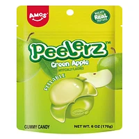 Amos 4D Peelerz Peelable Fruit Gummy Candy (6oz) Multiple Flavors