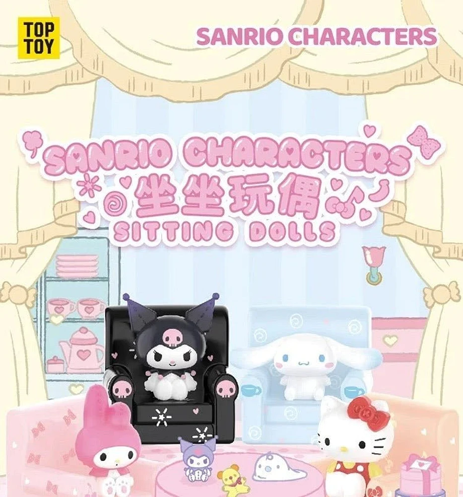 Sanrio's Hello Kitty & Friends: Sitting Dolls Series Collectible Figurine Blind Box (1pc)