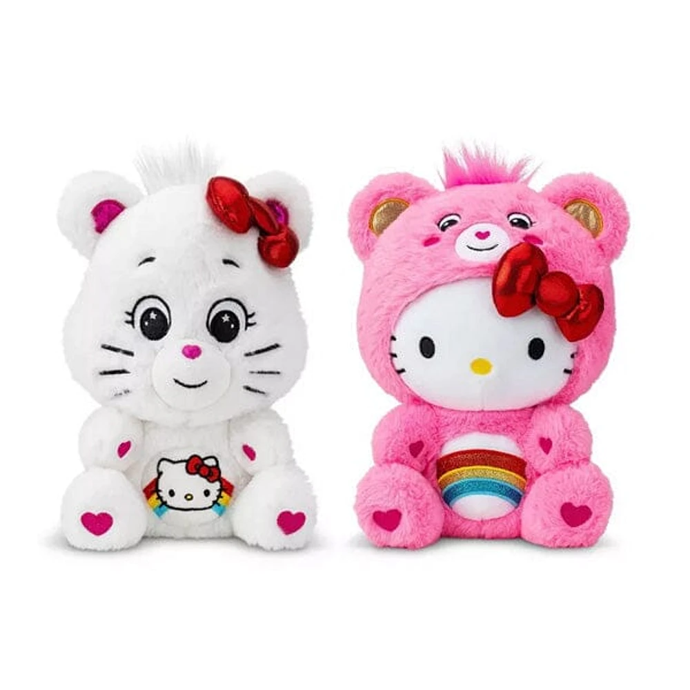 Hello Kitty 50th Anniversary Care Bear Plush (2pk)