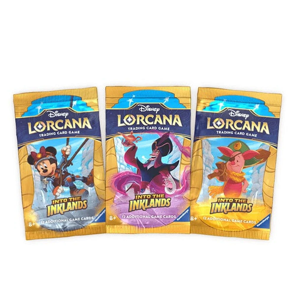 Disney's Lorcana TCG: Into The Inklands | Assorted Booster Pack