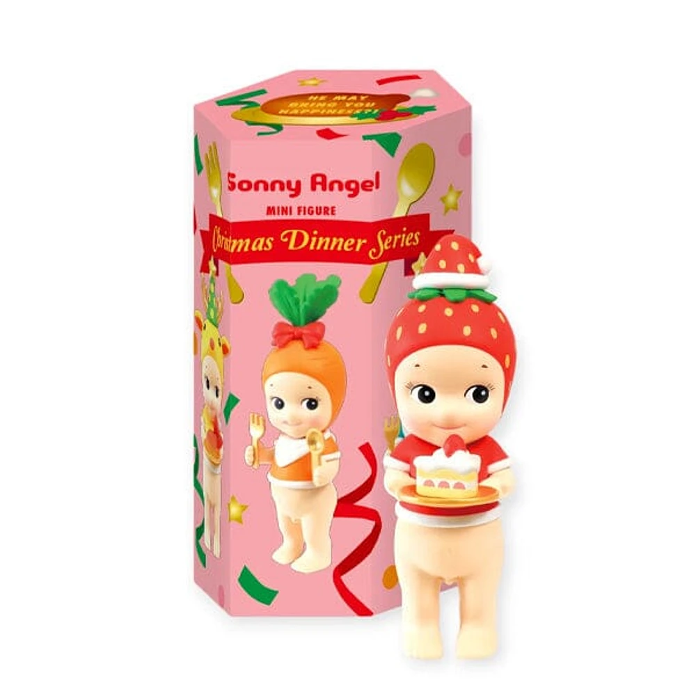 Sonny Angel Collectable Mini Cherub Figurines Christmas Dinner Series Blind Box (1pc)