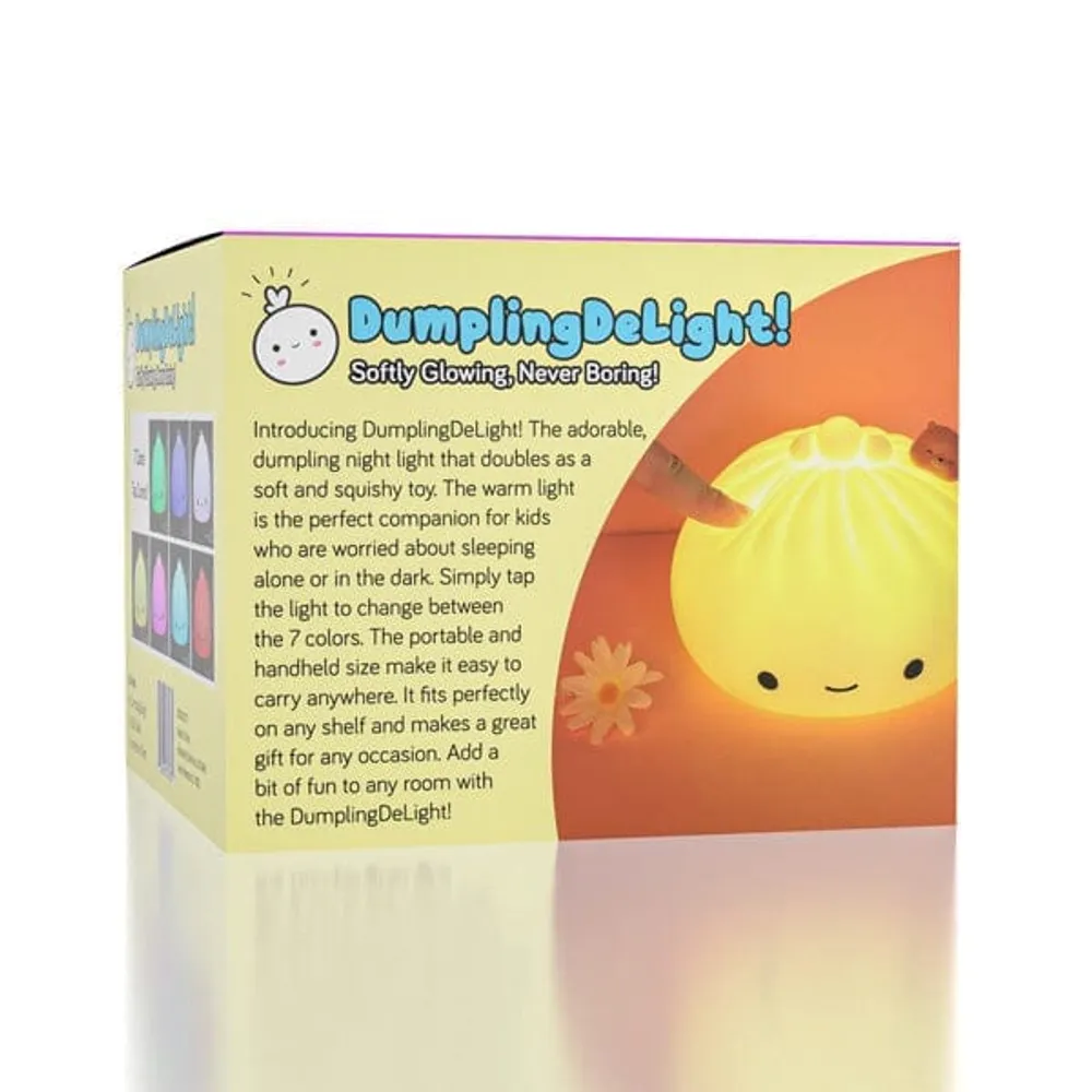 Dumpling DeLight: Color Changing Night Light