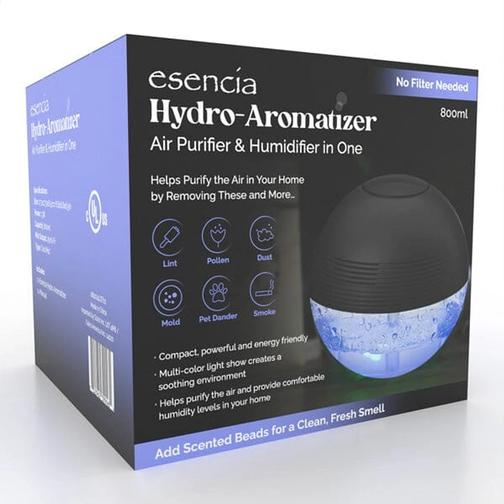 Esencia Hydro-Aromatizer: Air Purifier & Humidifier