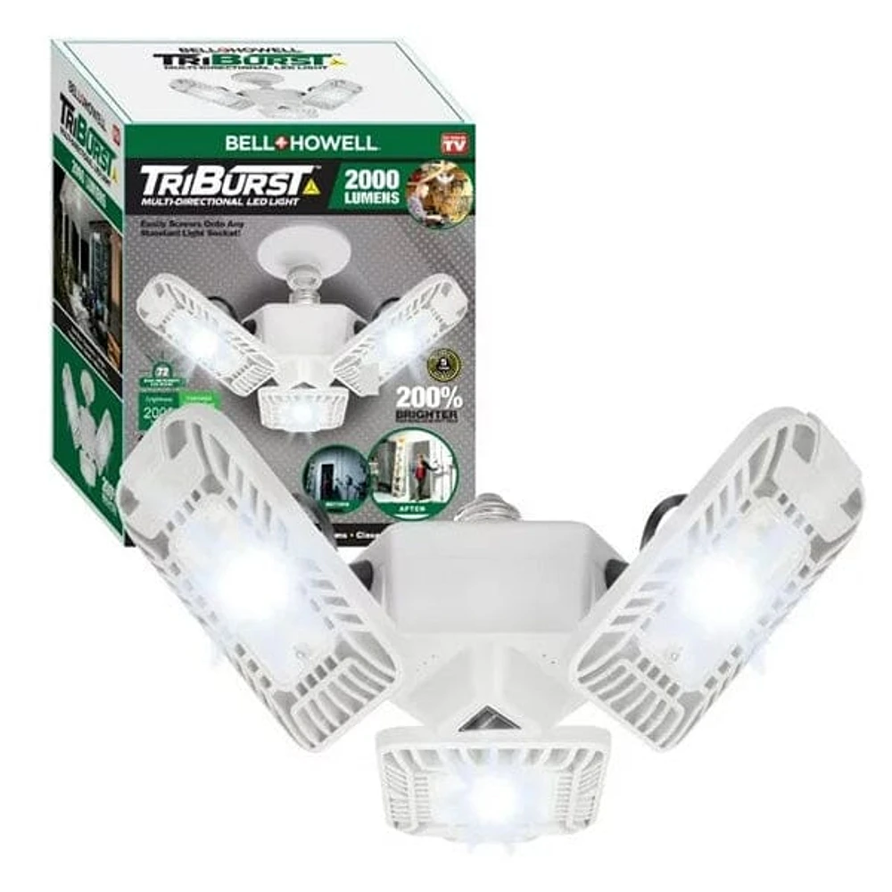 Bell+Howell Triburst 2000 Lumen: Multi-Directional Light