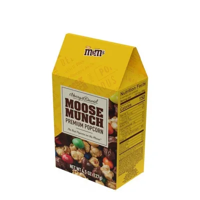 Moose Munch: M&M Minis | Premium Popcorn | 4.5 oz