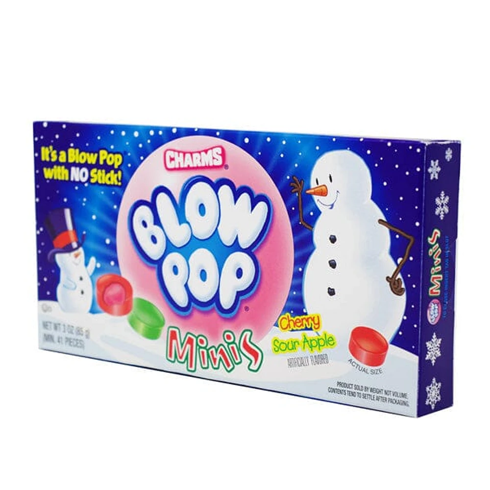 Charms Blow Pop Minis Christmas Theatre Pack (3oz)