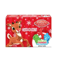 Rudolph the Red Nose Reindeer Gummies Theater Box (3oz)