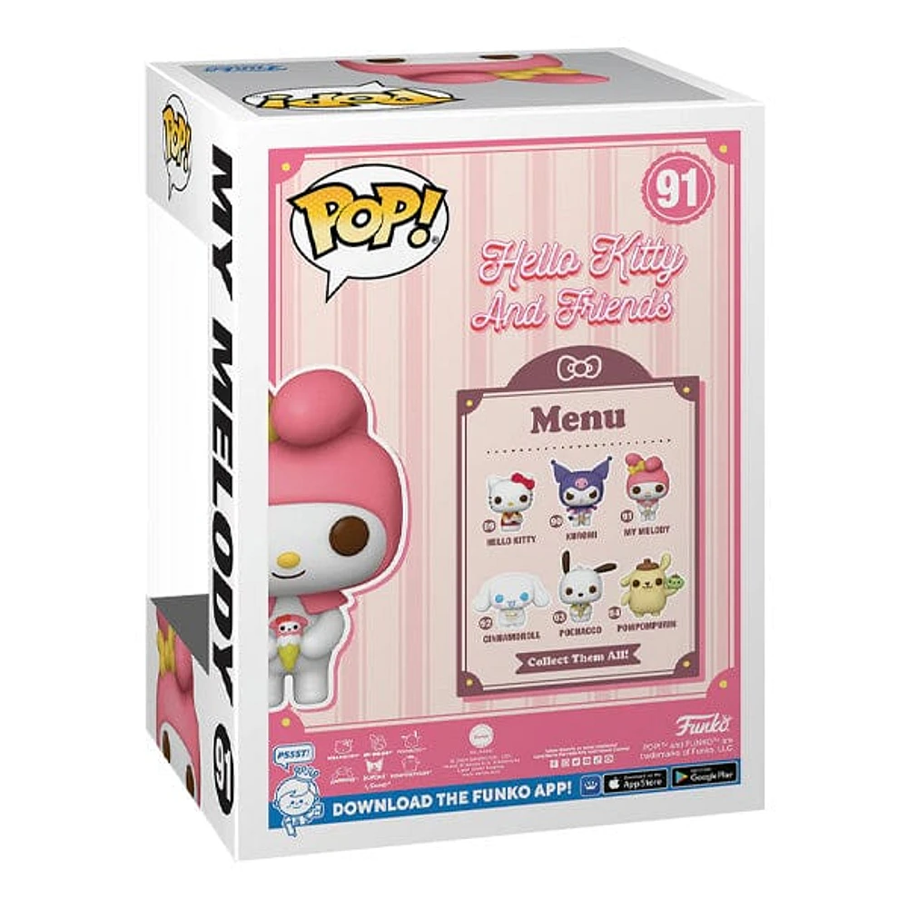 Funko POP! Sanrio: Hello Kitty and Friends | My Melody w/ Ice Cream