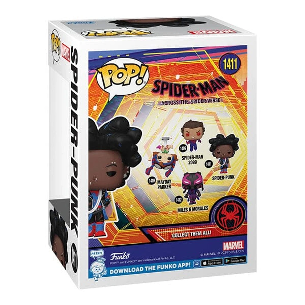 Funko Pop! Marvel: Across the Spider-Verse | Spider-Punk (Unmasked)