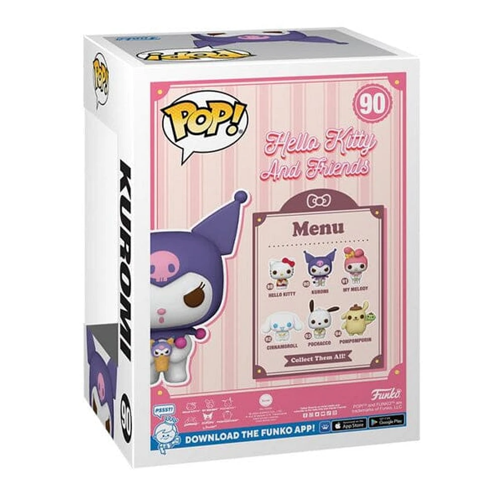 Funko POP! Sanrio: Hello Kitty and Friends | Kuromi w/ Ice Cream