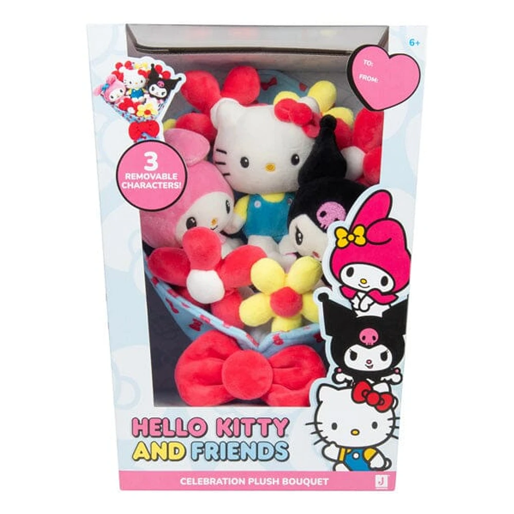 Sanrio: Hello Kitty and Friends 12" Plush Celebration Bouquet