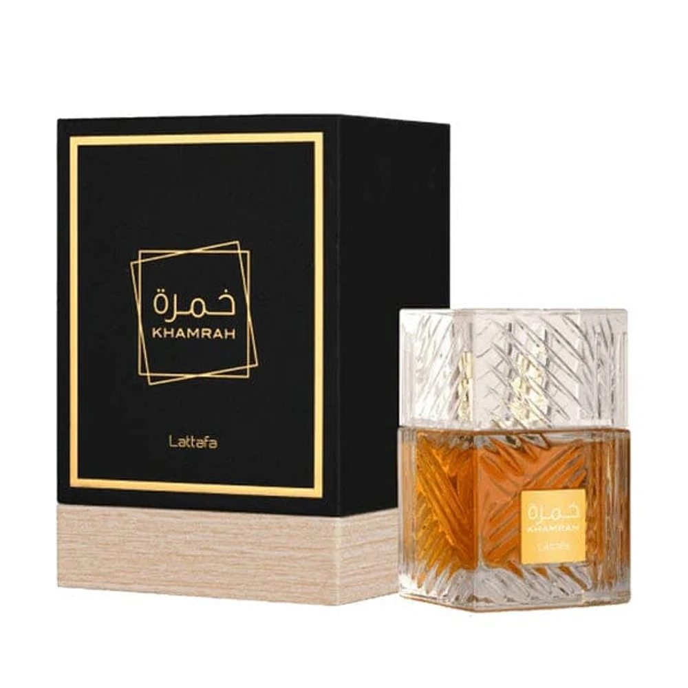 Lattafa Khamrah for Unisex Eau de Parfum Spray (3.4 oz)