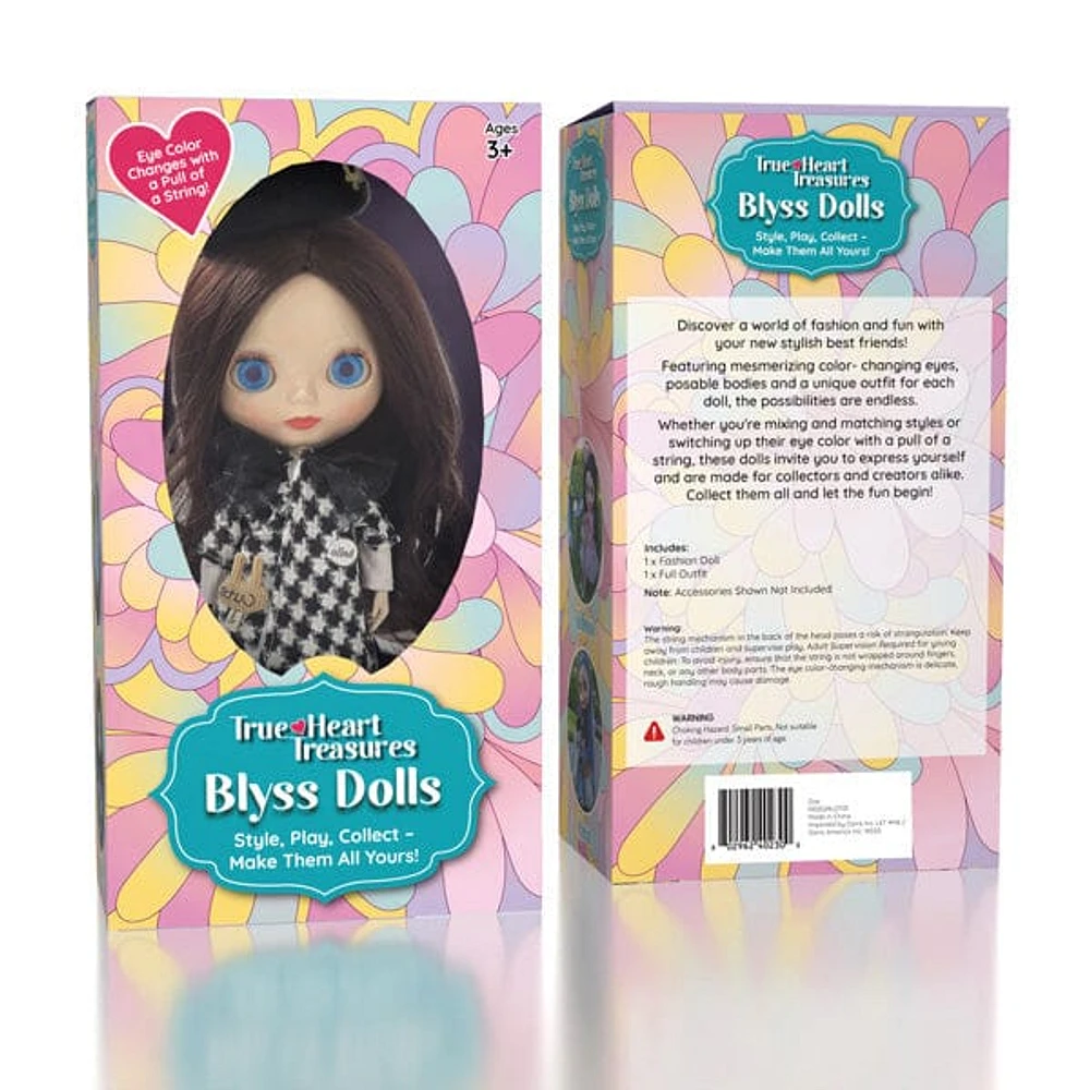 TrueHeart Treasures Blyss Dolls: Zoe w/ Changing Eye Color