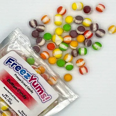 FreezYums! Heart-Shaped Freeze-Dried Marshmallows (50g)