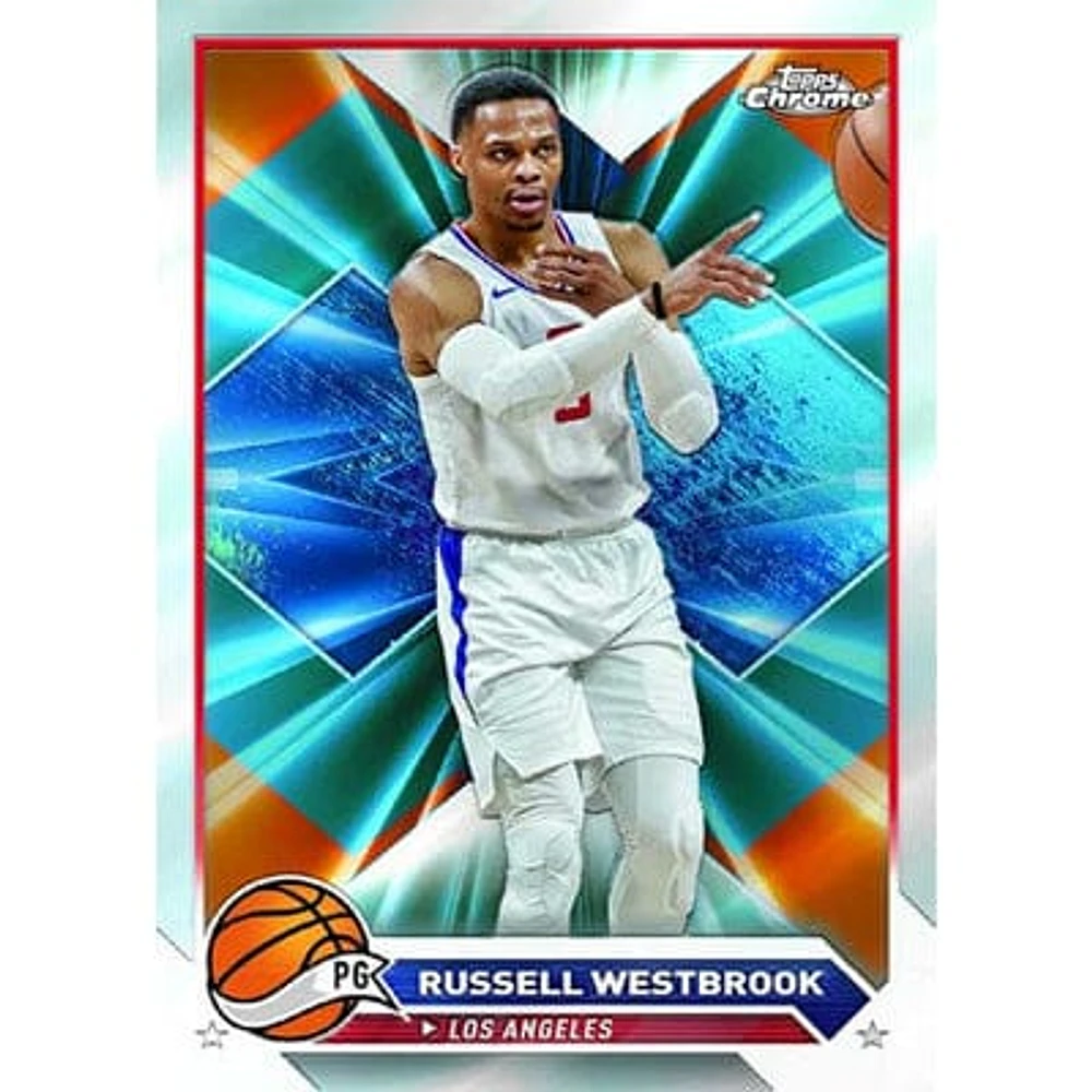 Topps Chrome NBA Trading Card Pack 2023-24