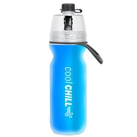 Cool Chill Misting Spray Water Bottle